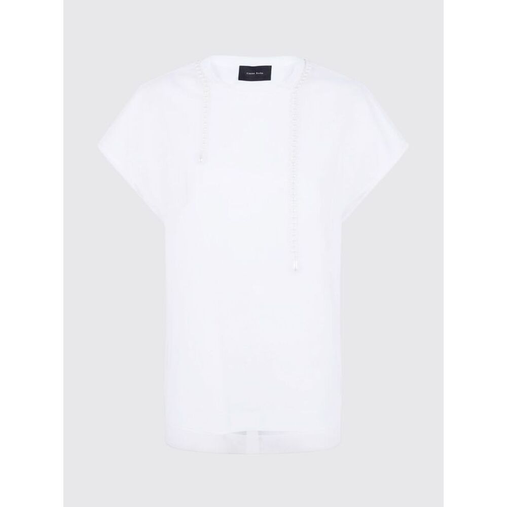 Simone Rocha T-Shirt Woman Pearl - Picture 2 of 4